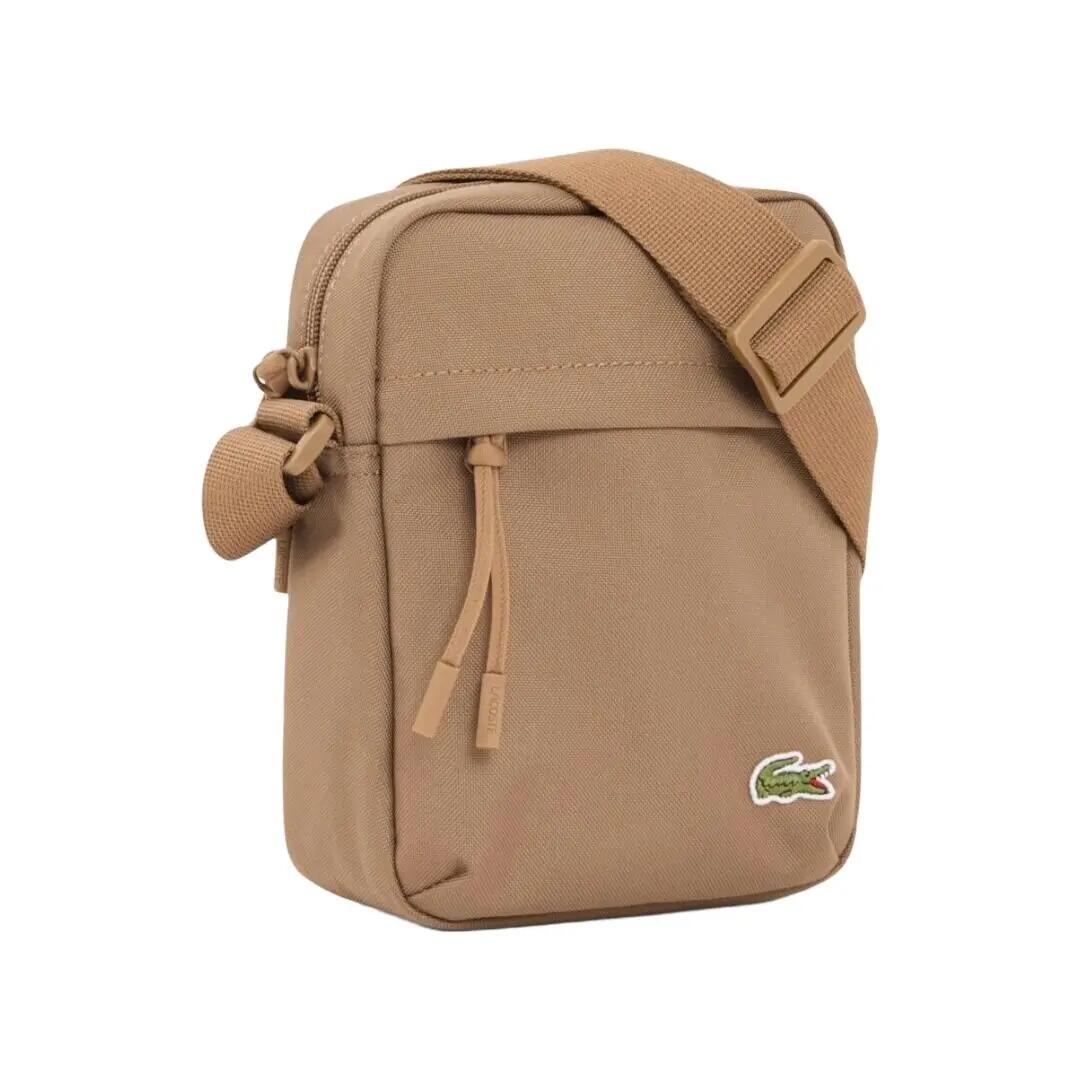 Bandolera Camel Lacoste de Hombro Neocroc Cookie Elegante y con Estilo Deportivo 2/4