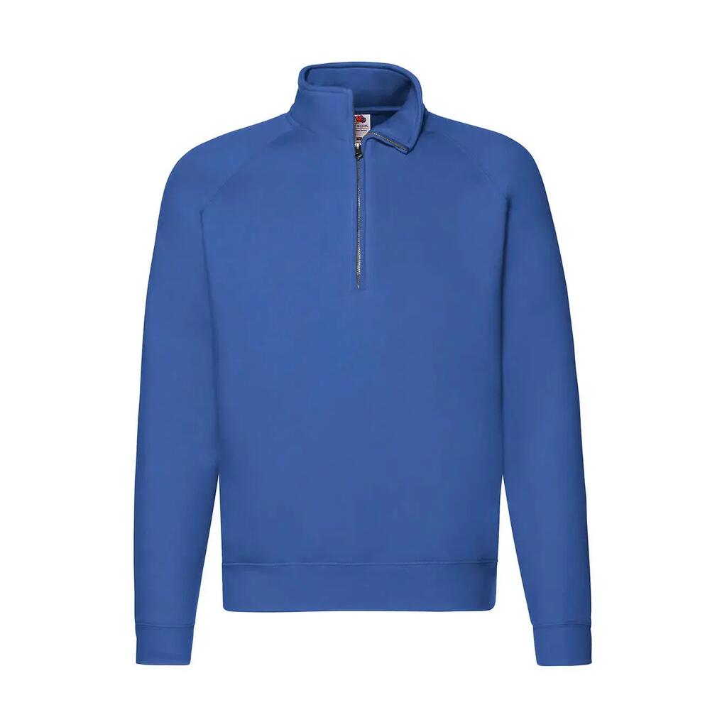 Zip-neck sweatshirt Fruit of the Loom