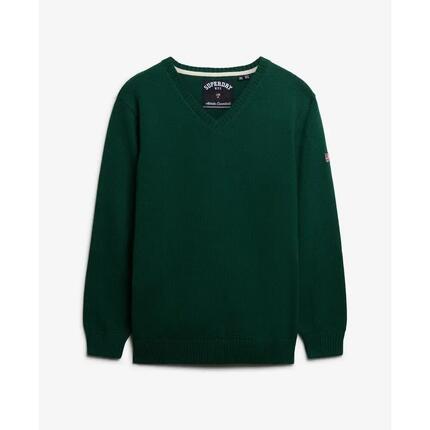 Pull oversized col V femme Superdry