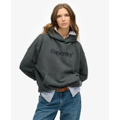 Dames hoodie superdry emb core