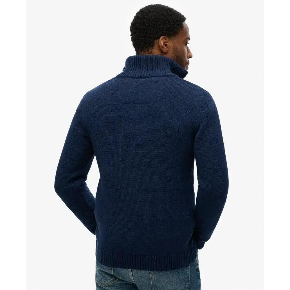 Pullover mit Reißverschluss aus Baumwollstrick Superdry Classics 4/6