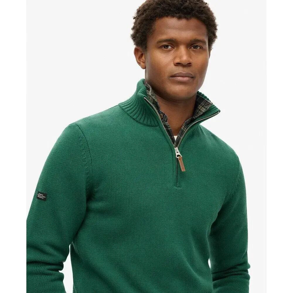Pullover mit Reißverschlusskragen Superdry Classics Henley 6/7