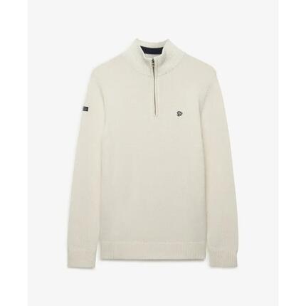 Suéter de media cremallera de algodón Superdry