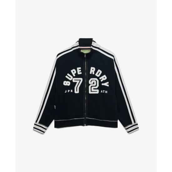 Sweatshirt mit Reißverschluss, Damen Superdry Cult Applique