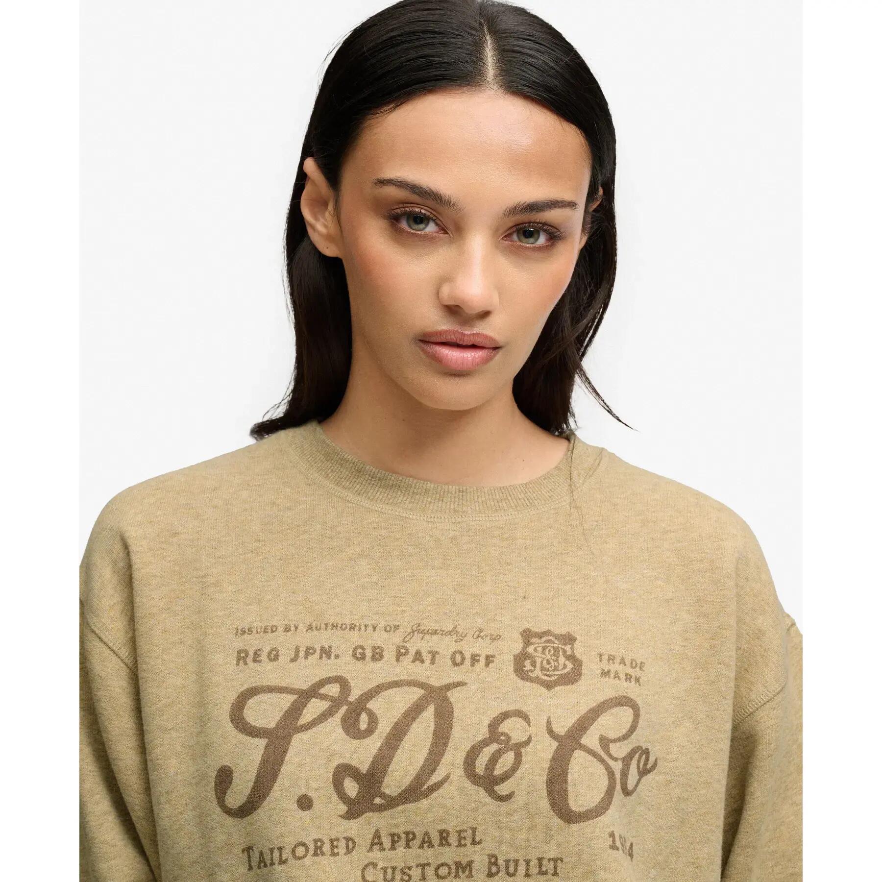Sweatshirt Damen Superdry Industry Worker 6/7