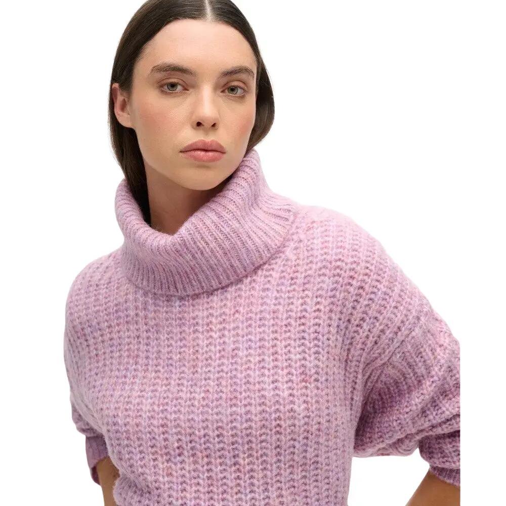 Sweter z dzianiny prążkowanej z szerokim dekoltem dla kobiet Superdry 5/6