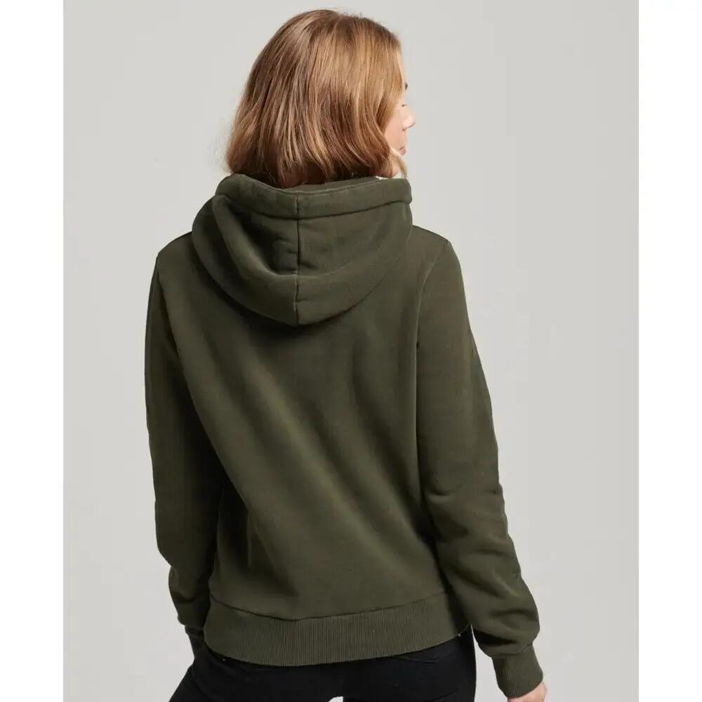 Moletom com capuz tatuagem script para mulher Superdry 4/6