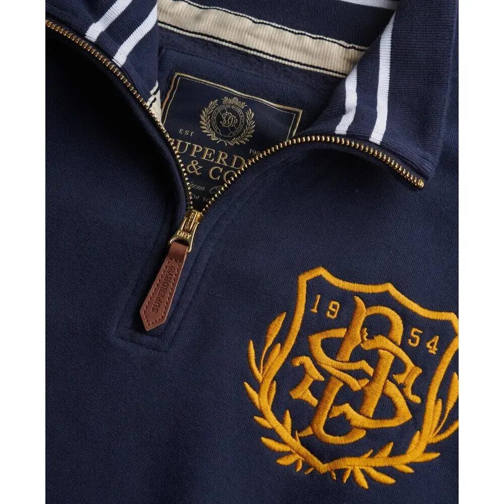 Felpa con mezza zip Superdry Gothic 2/7