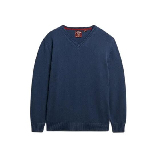 Pull oversized col V femme Superdry