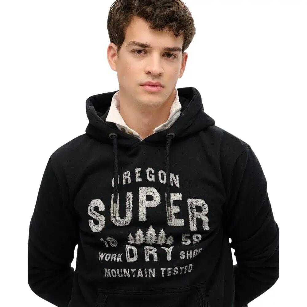 Felpa con cappuccio Superdry Work Shop 5/6