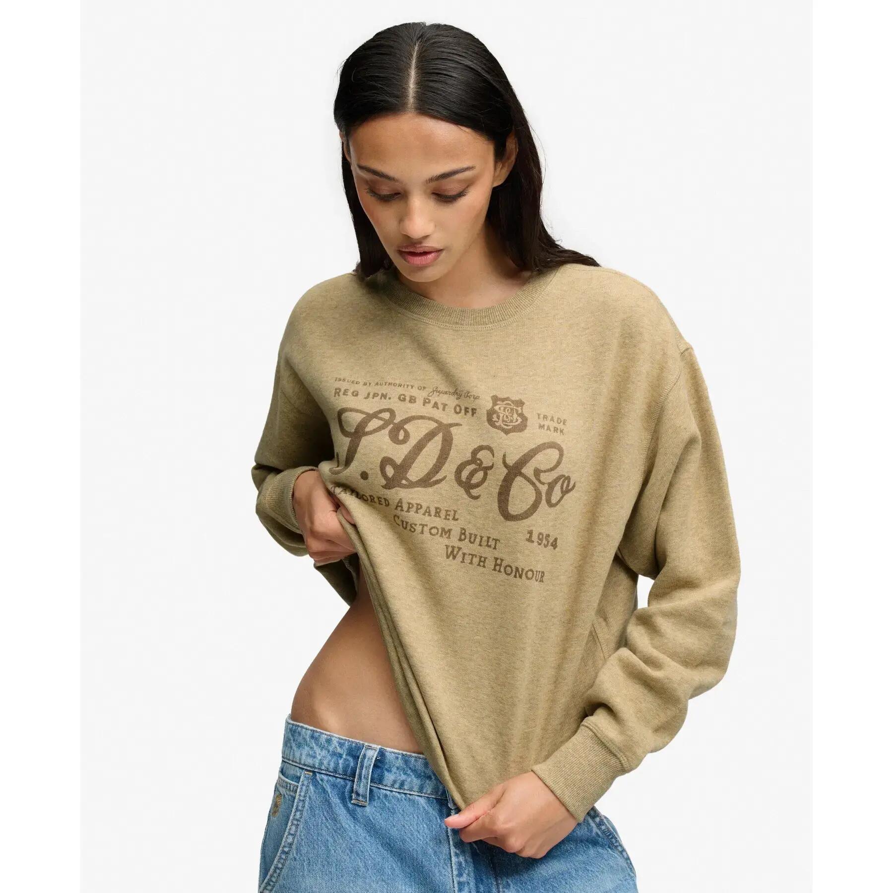 Sweatshirt Damen Superdry Industry Worker 3/7