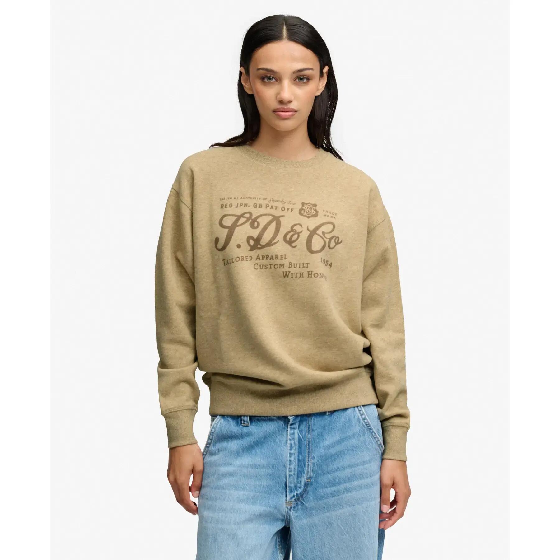 Sweatshirt Damen Superdry Industry Worker 2/7