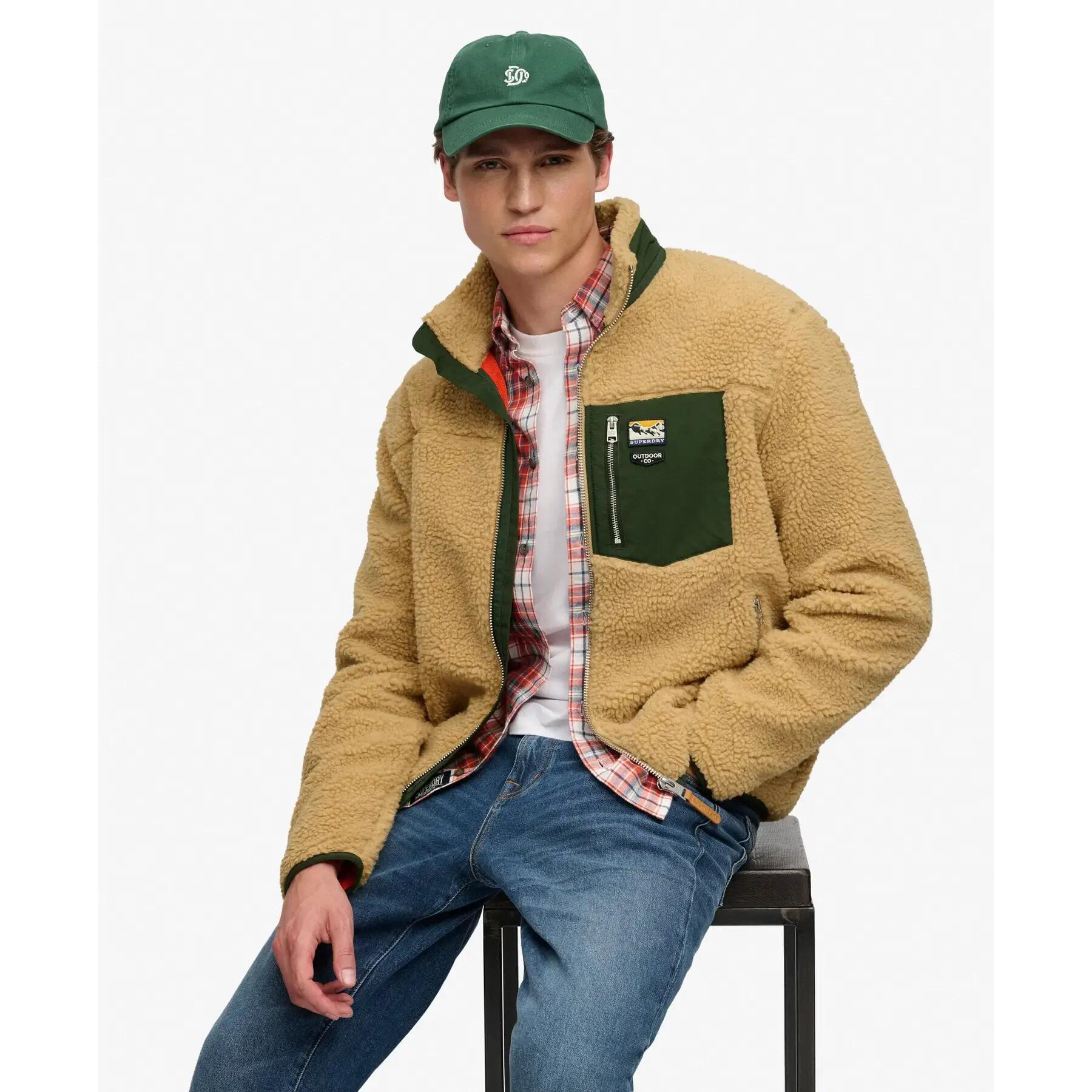 Polar Fleece com fecho completo Superdry 5/7