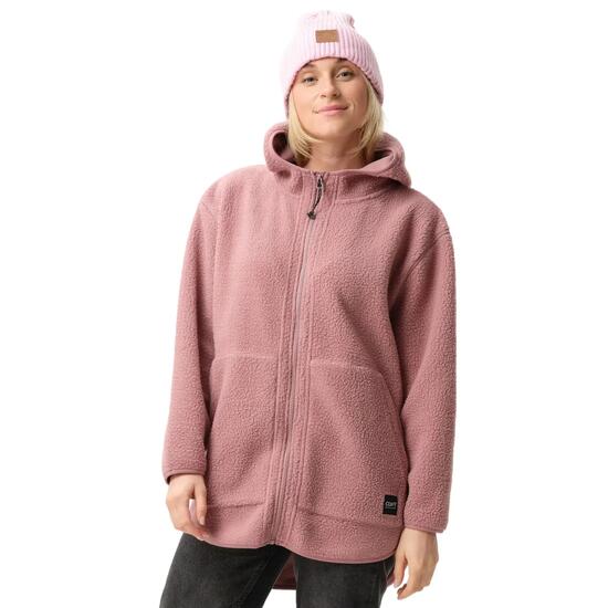 Oversize polar z kapturem damski Colourwear Pile