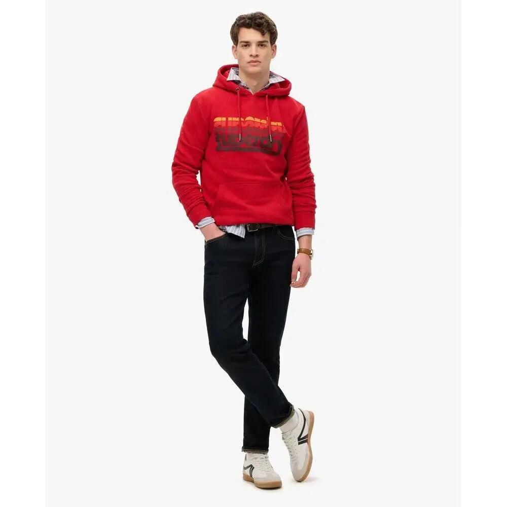 Sweatshirt à capuche Superdry Stacked 3/6