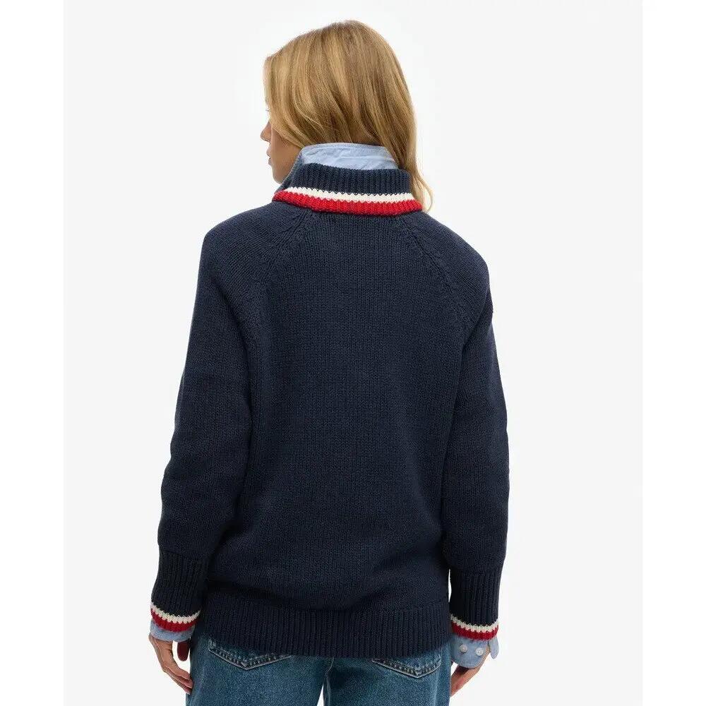 Bluza z polu zamkiem i lamówką dla kobiet Superdry 4/5