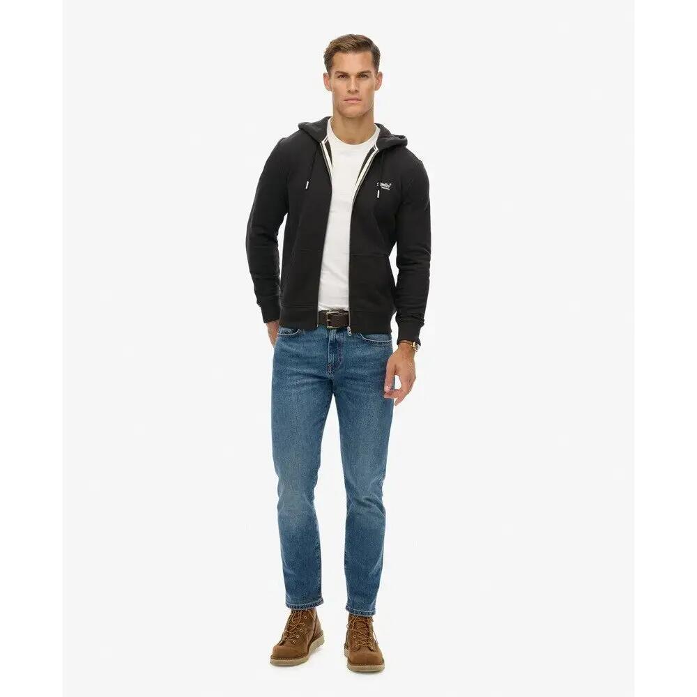 Sweatshirt com capuz e fecho de correr Superdry Essential 2/7