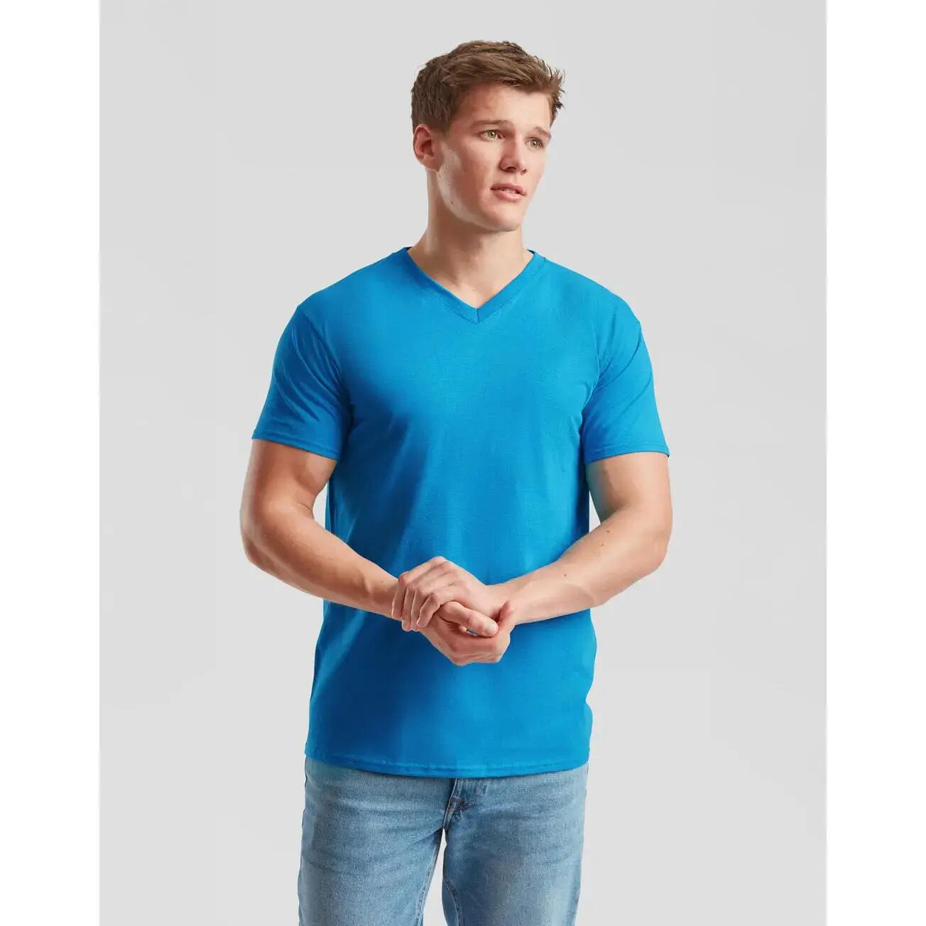 T-shirt a collo a V Fruit of the Loom Valueweight 2/5