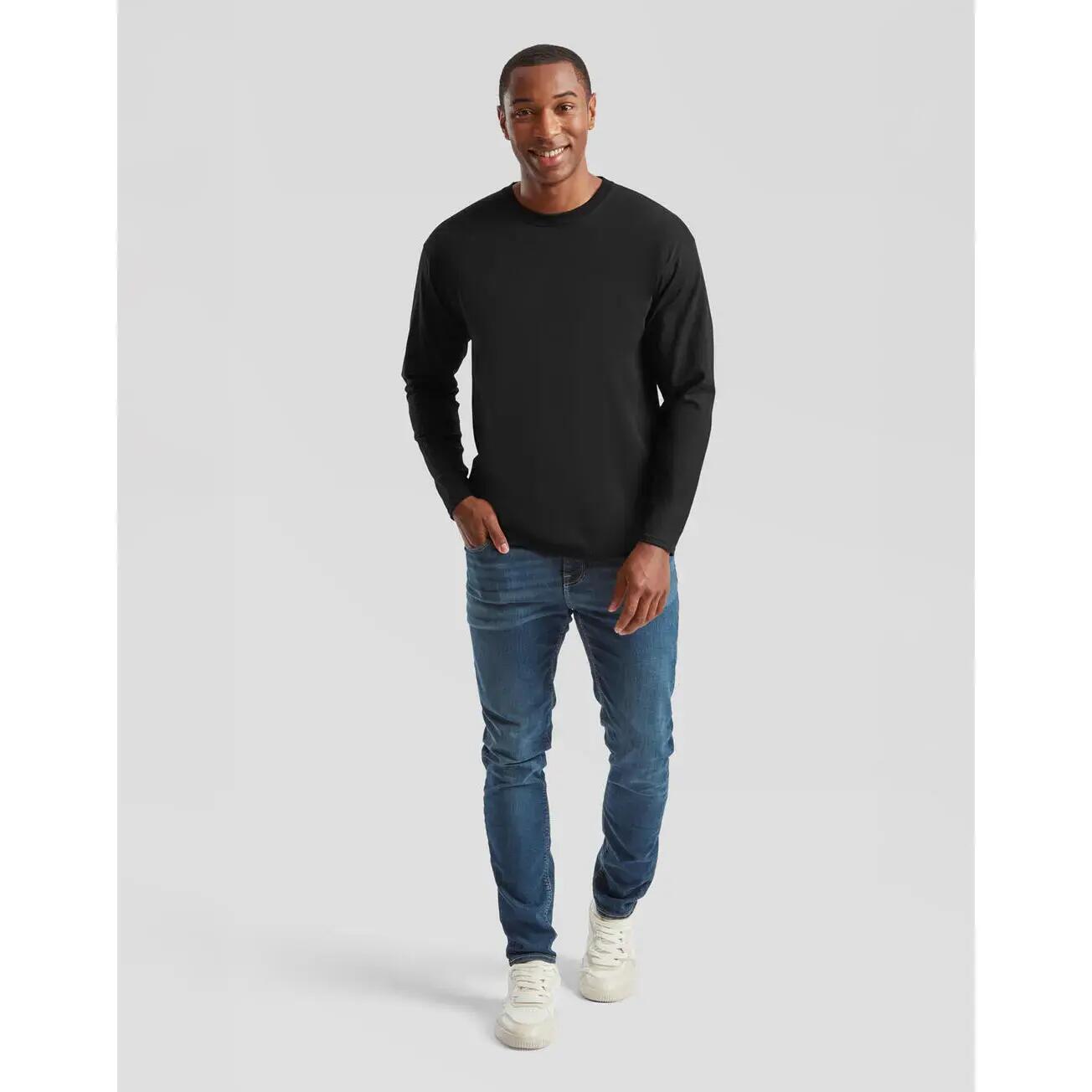 Long Sleeve T-Shirt Fruit of the Loom Original 2/4