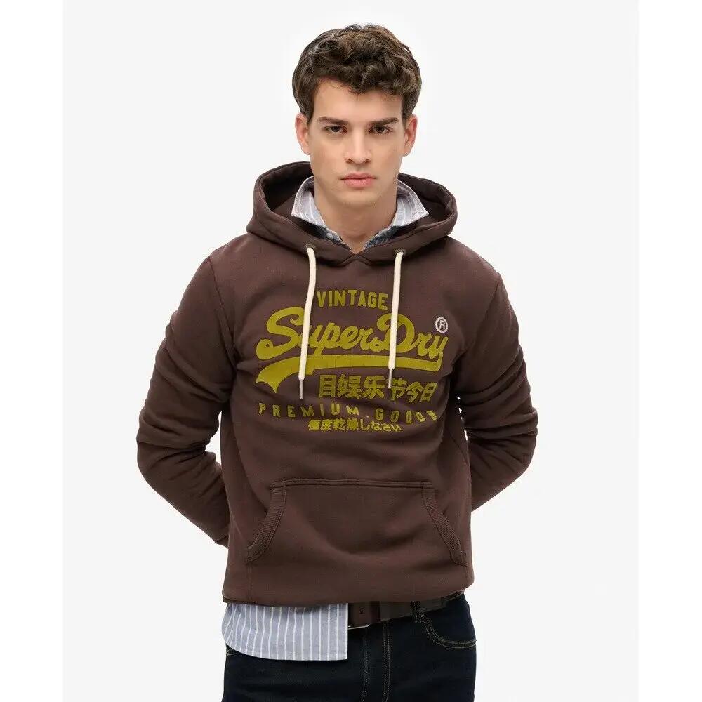 Hoodie Superdry Vintage Logo Ton sur Ton 2/6