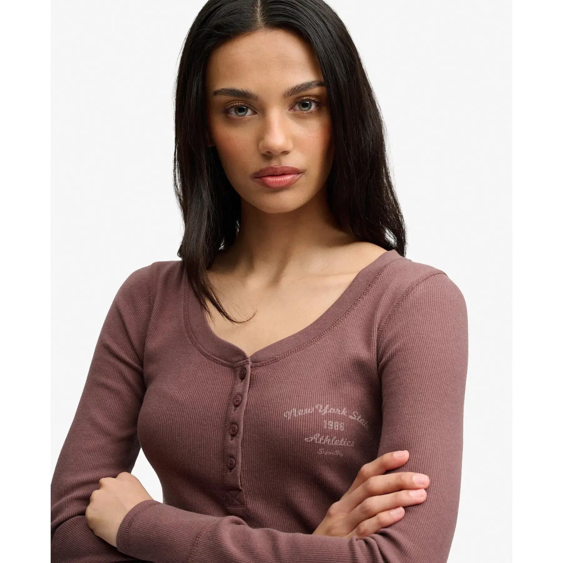 Maglietta a manica lunga da donna Superdry Athletic 6/7