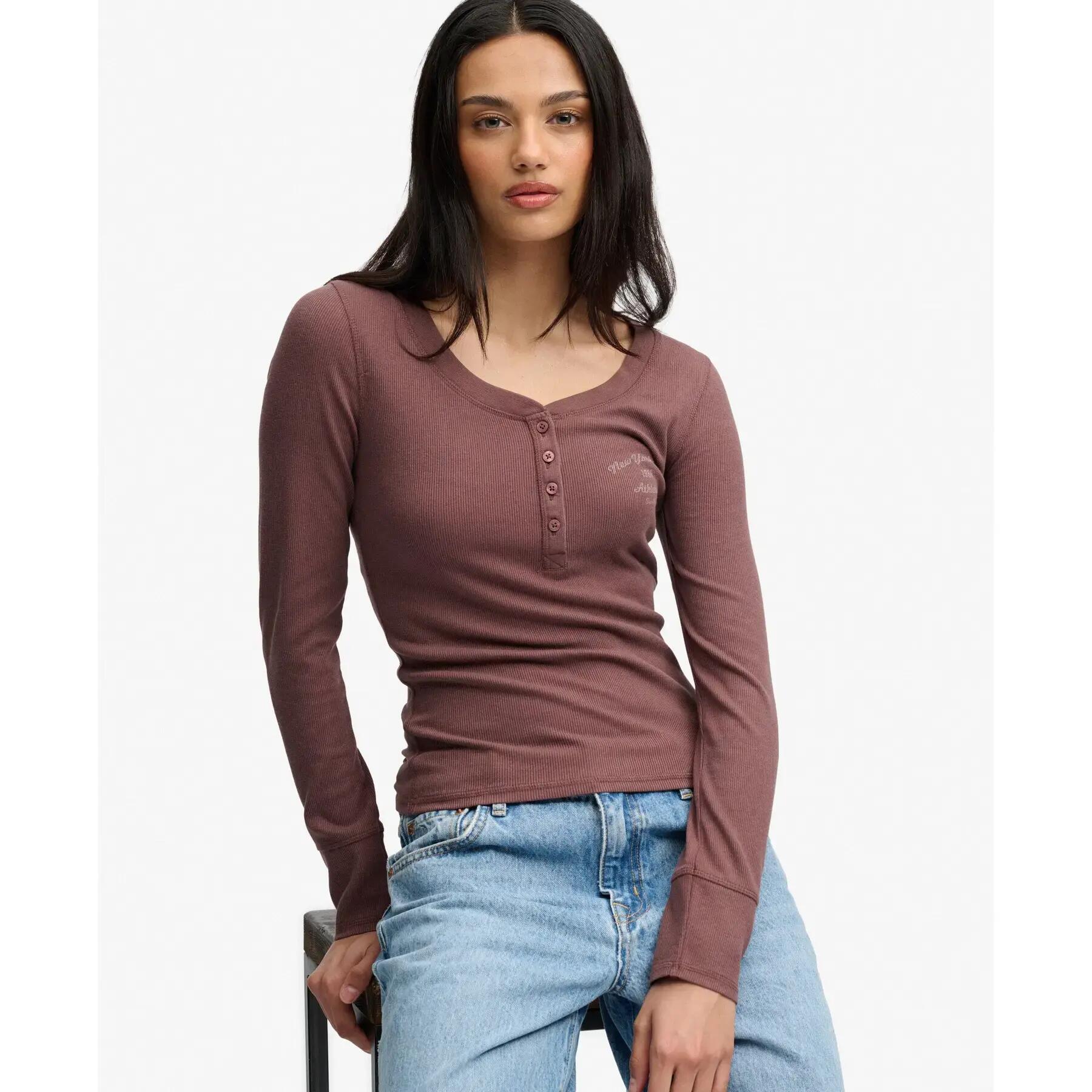 Maglietta a manica lunga da donna Superdry Athletic 4/7