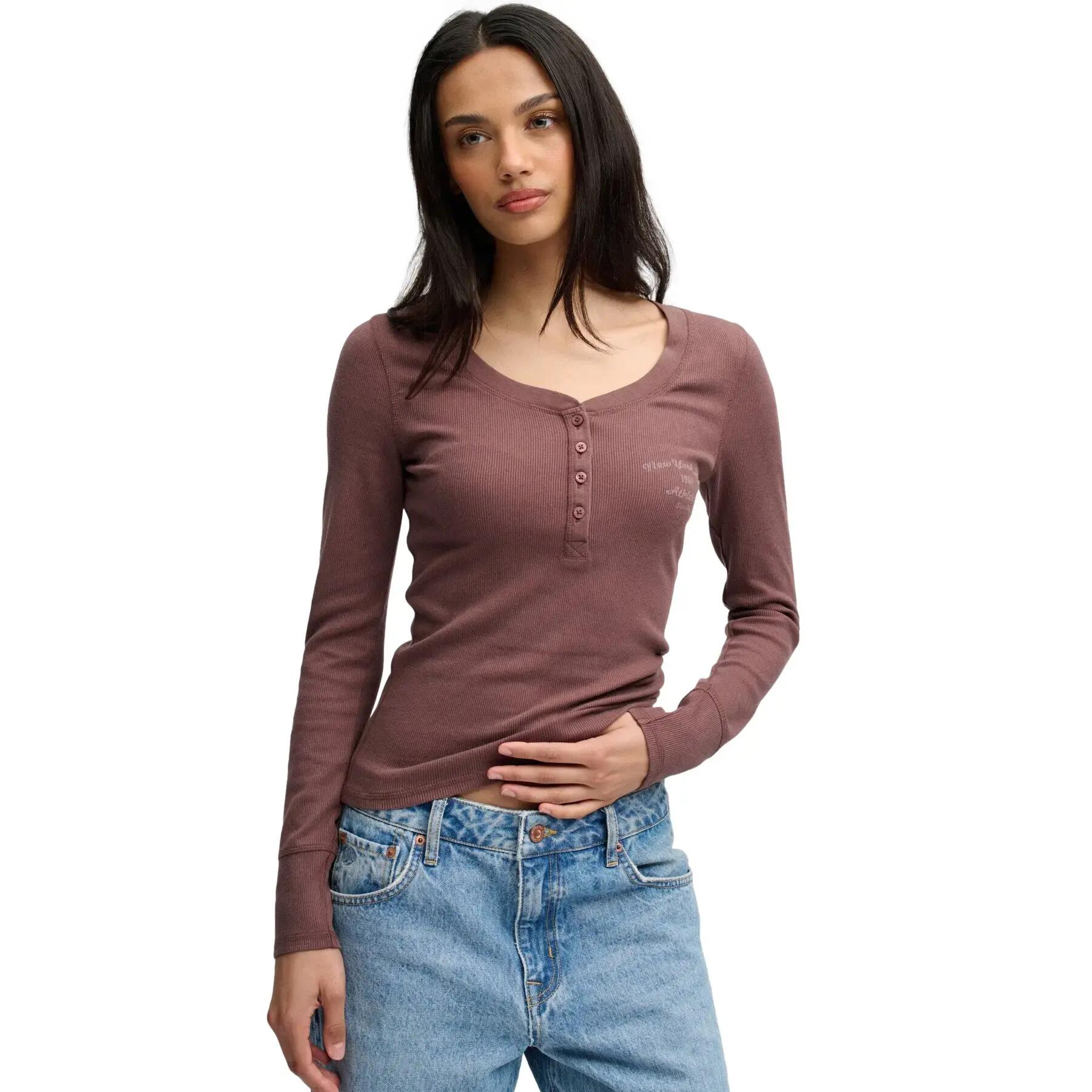 Maglietta a manica lunga da donna Superdry Athletic 2/7