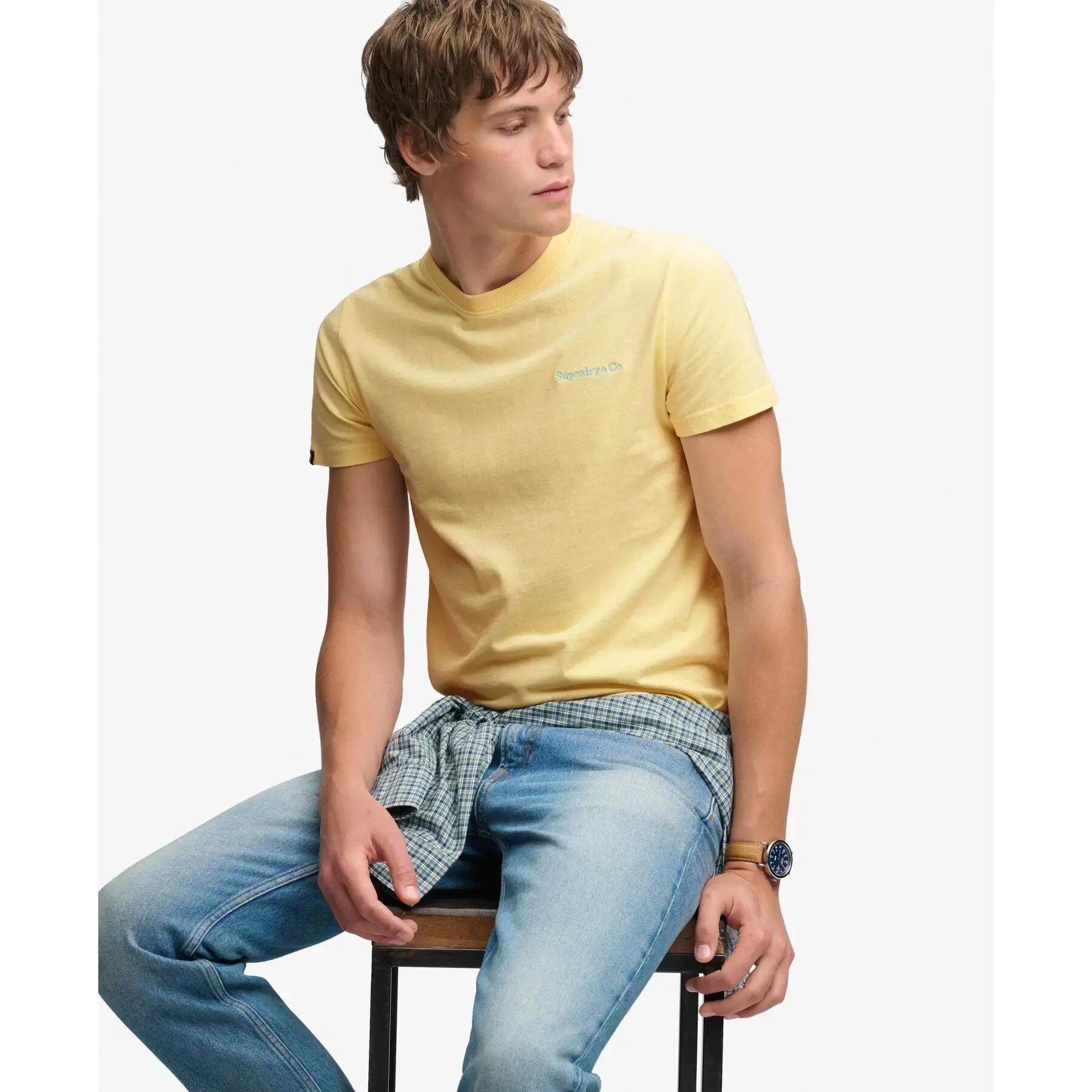 T-shirt com logótipo Superdry Essential Company 4/7