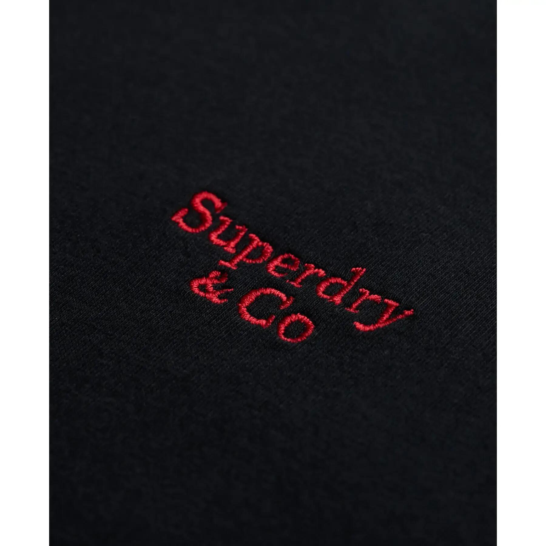 T-shirt met logo Superdry Essential Serif 7/7