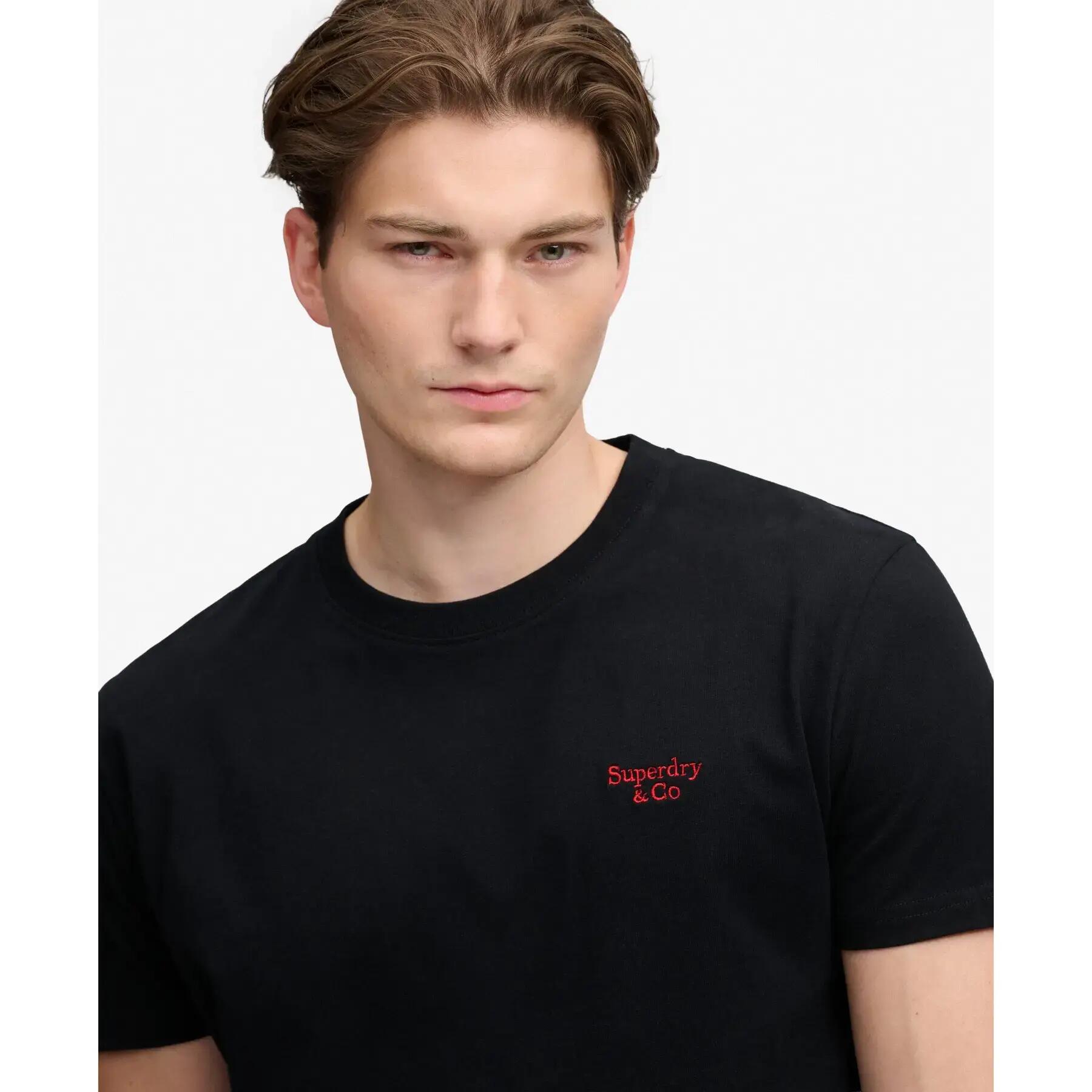 T-shirt met logo Superdry Essential Serif 6/7