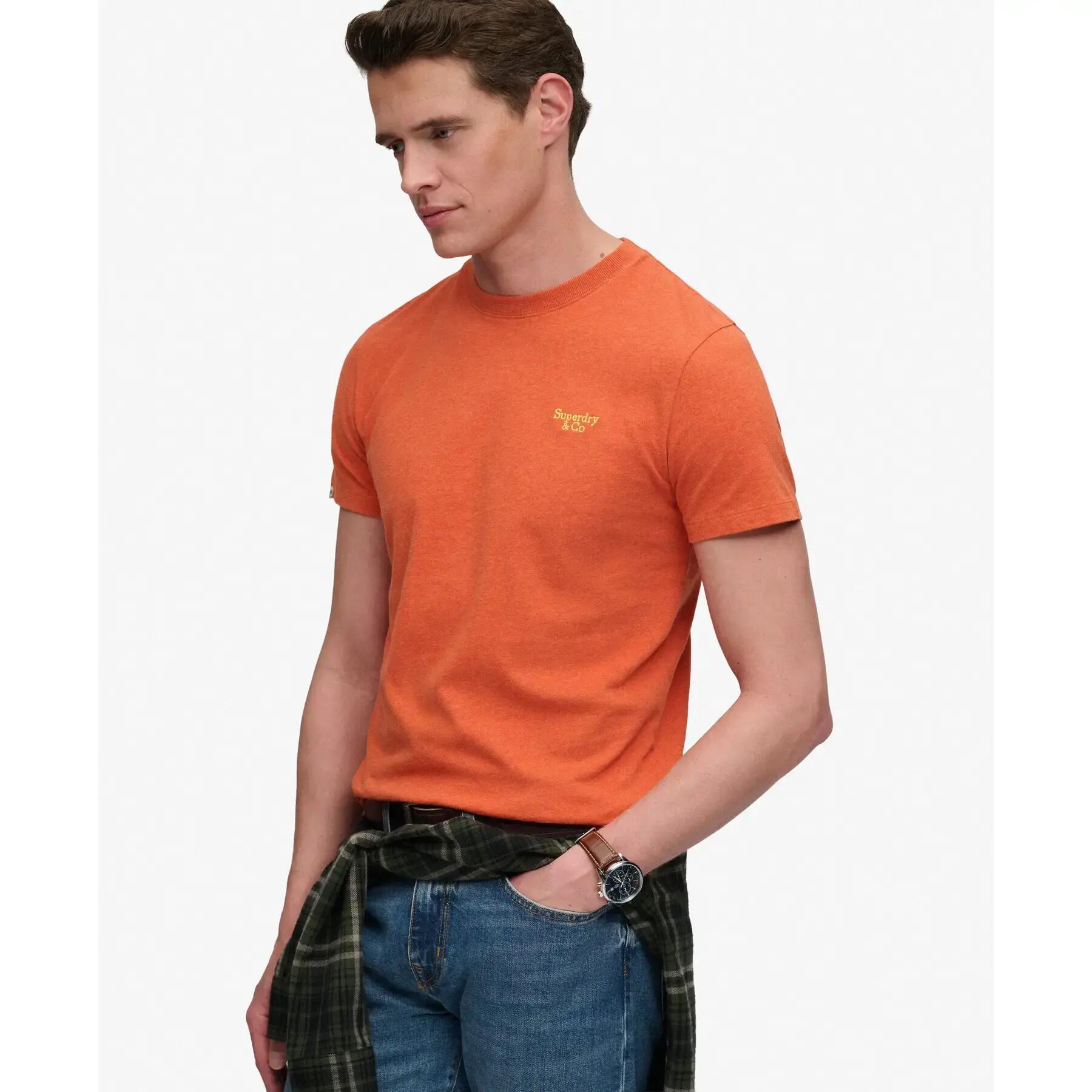 T-shirt com logótipo Superdry Essential Serif 4/6