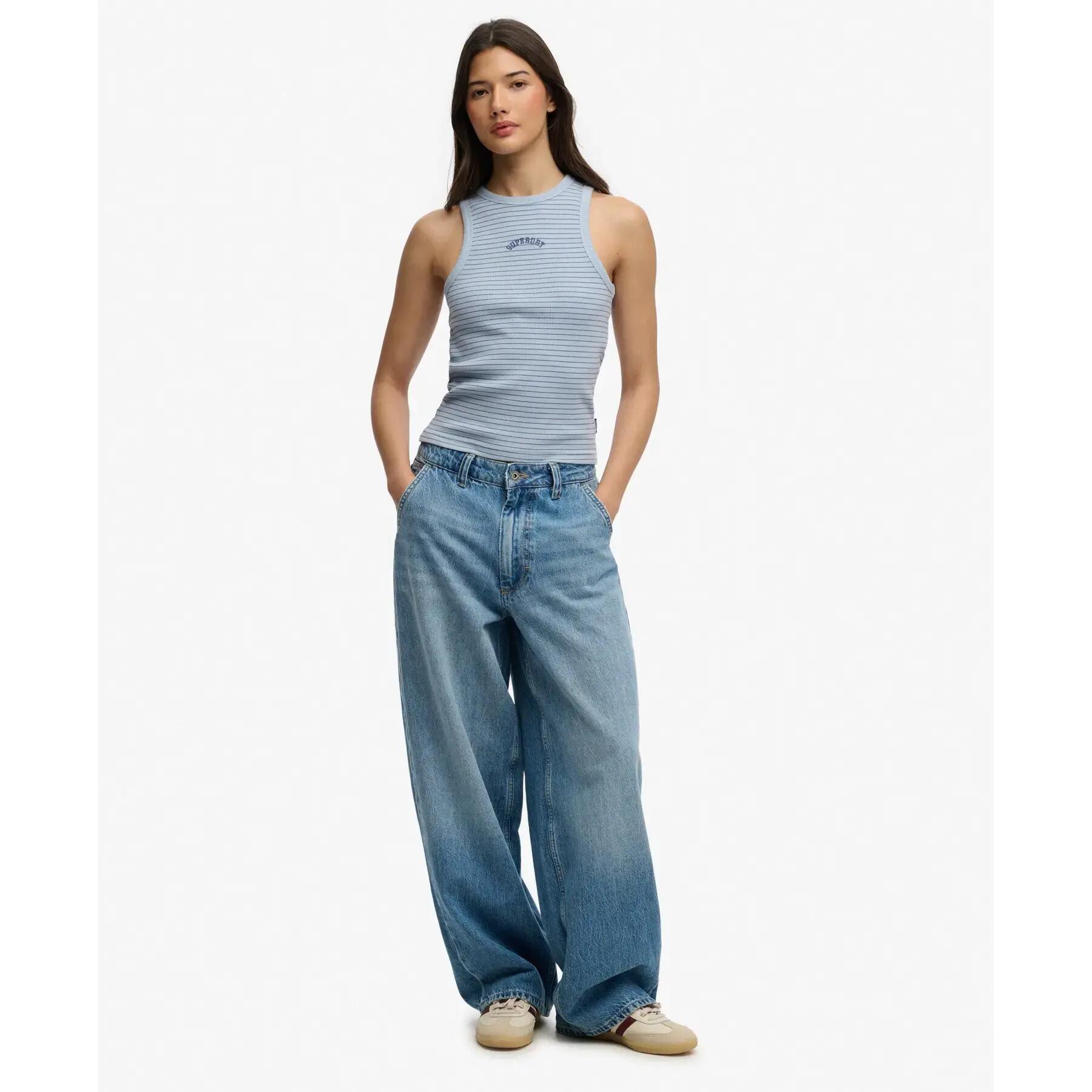 Tampo do tanque feminino Superdry Essential Logo Str 2/5