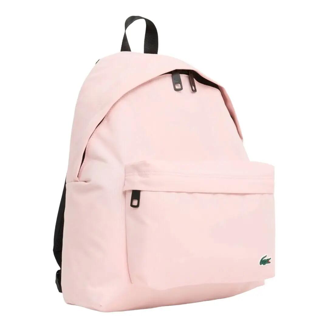 Mochila Rosa Lacoste Casual Croc Nidus Ligera y Resistente 2/4