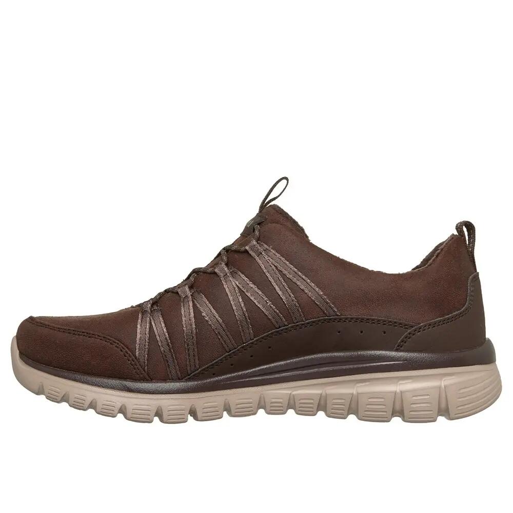 Skechers Graceful Cozy Hug Marrón - Zapatilla Vegana 5/7