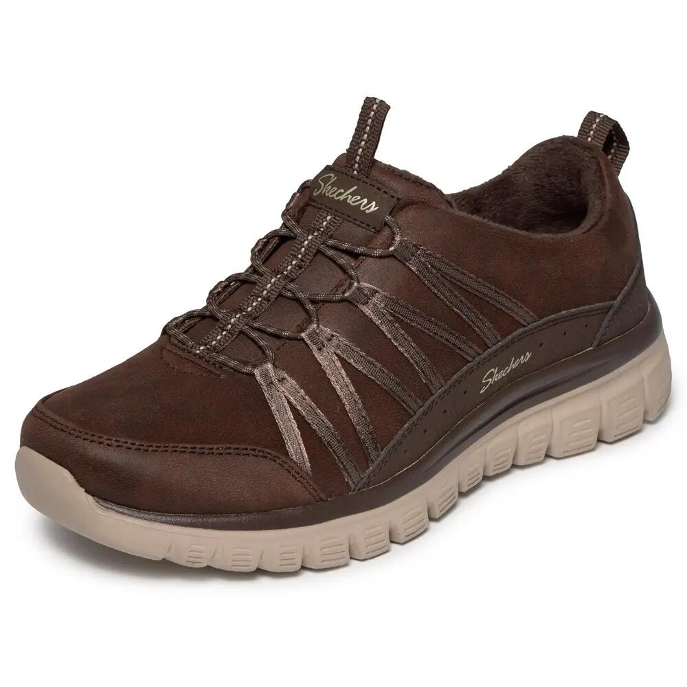 Skechers Graceful Cozy Hug Marrón - Zapatilla Vegana 3/7