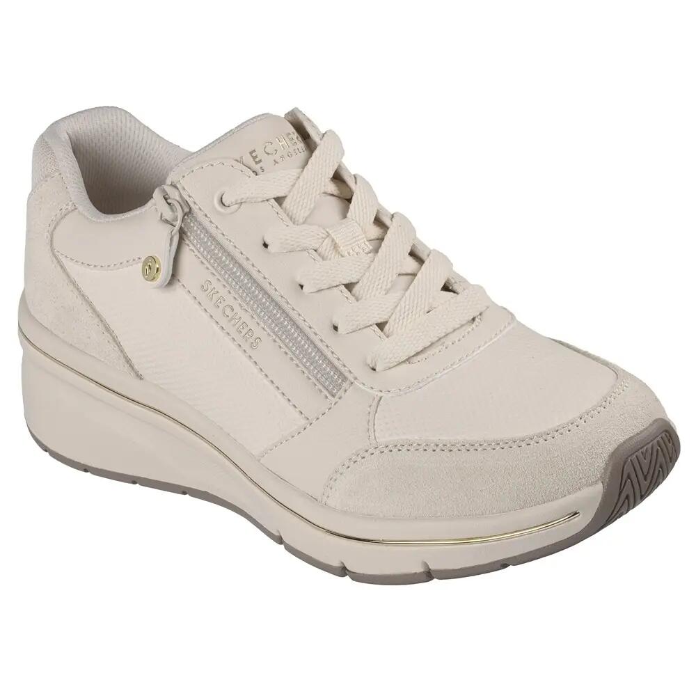 Skechers Billion Flex - Luxe Up Beig | Zapatillas Mujer 3/7