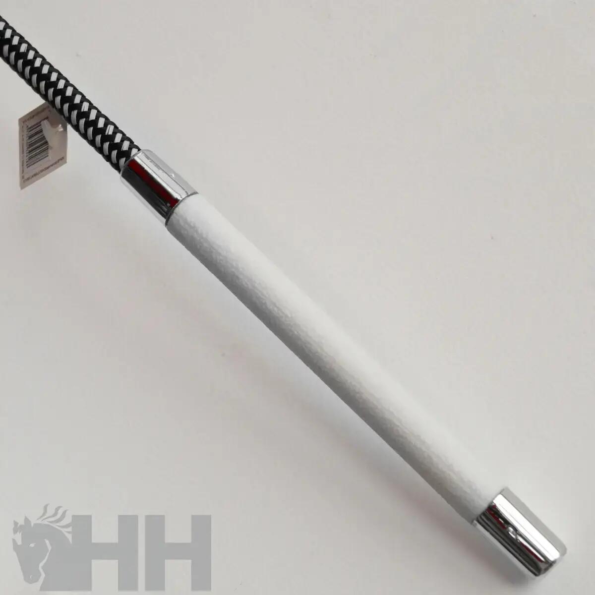 Cravache equitazione frusta da trottare in nylon Hispano Hipica 2/3