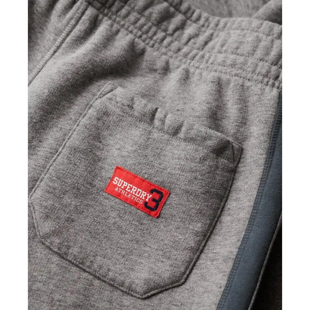 Calças de fato de treino reta Superdry Essential Logo 5/7