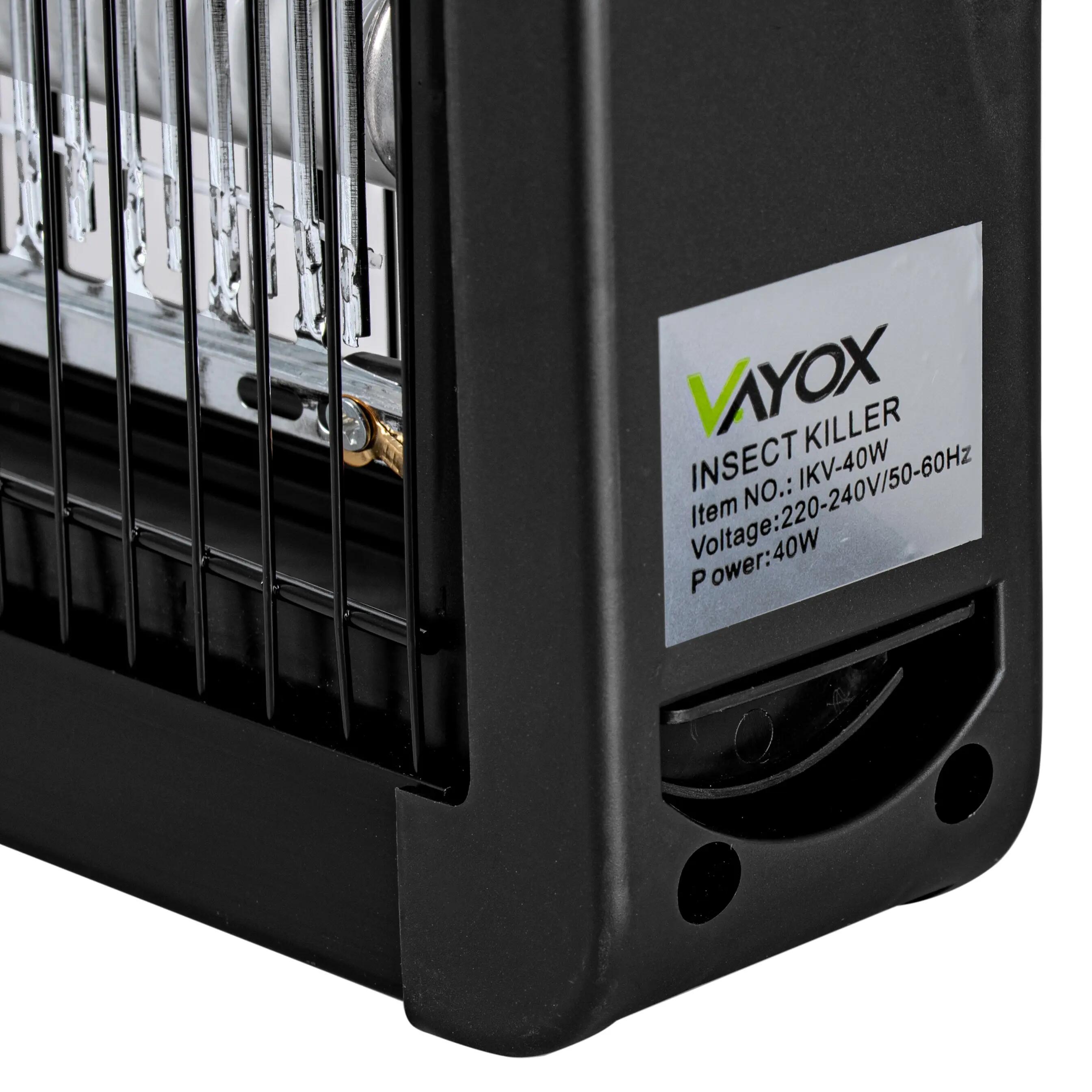 Lampada insetticida UV per mosche e zanzare VAYOX IKV-40W 8/15