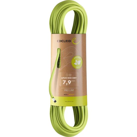 Cordes à double EDELRID Apus Eco Dry 7,9 mm oasis