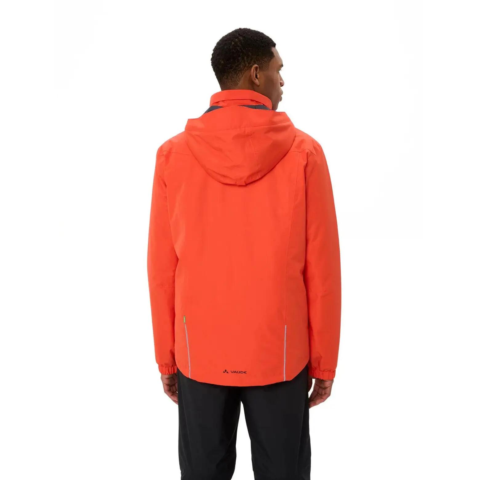 Veste imperméable à capuche zippé VAUDE Escape Warm 4/5