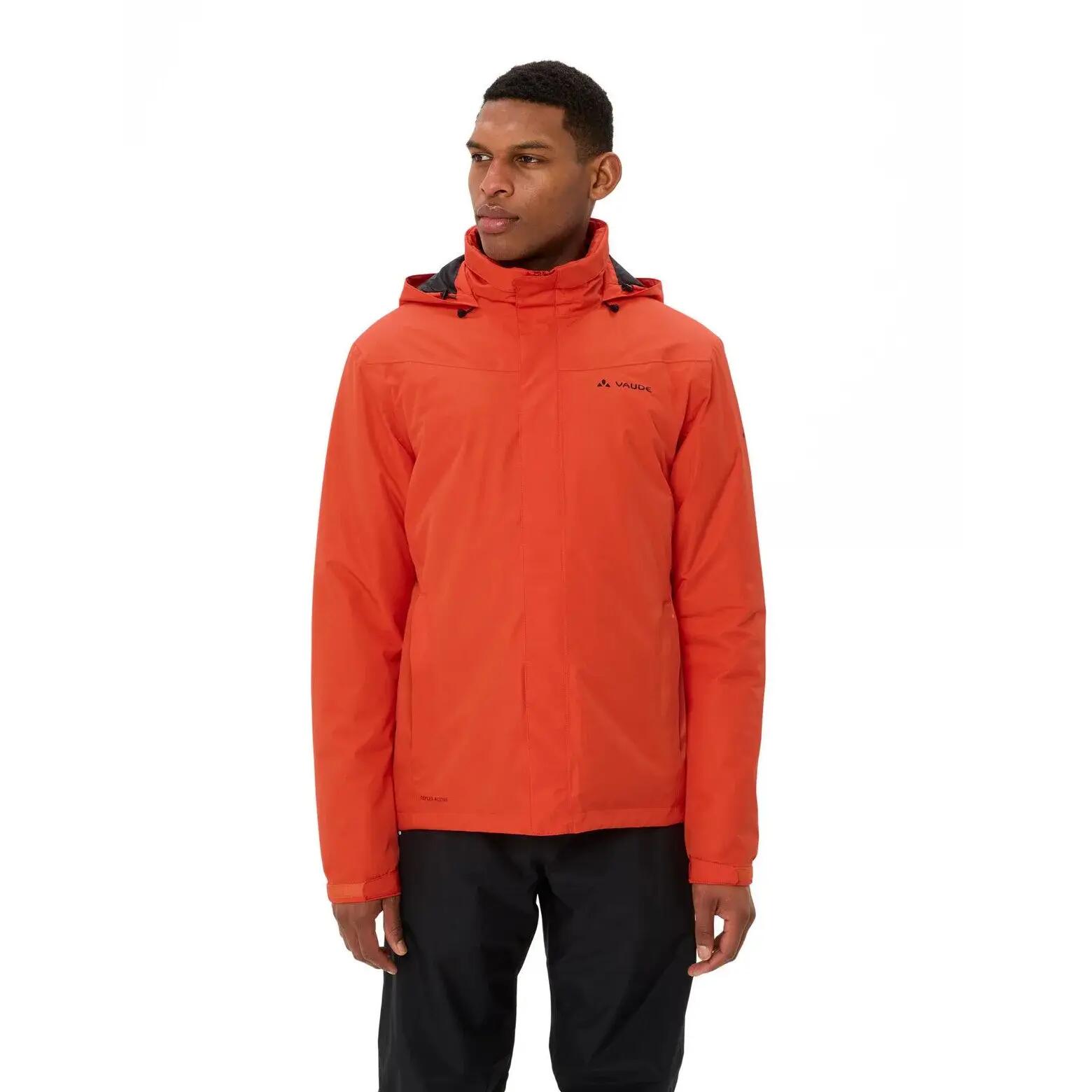 Veste imperméable à capuche zippé VAUDE Escape Warm 3/5