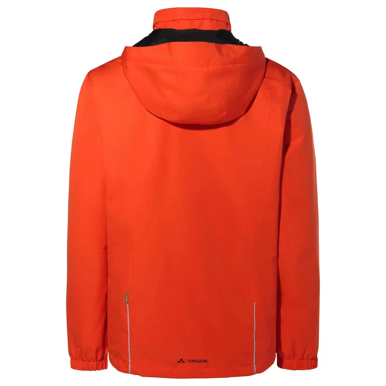 Veste imperméable à capuche zippé VAUDE Escape Warm 2/5