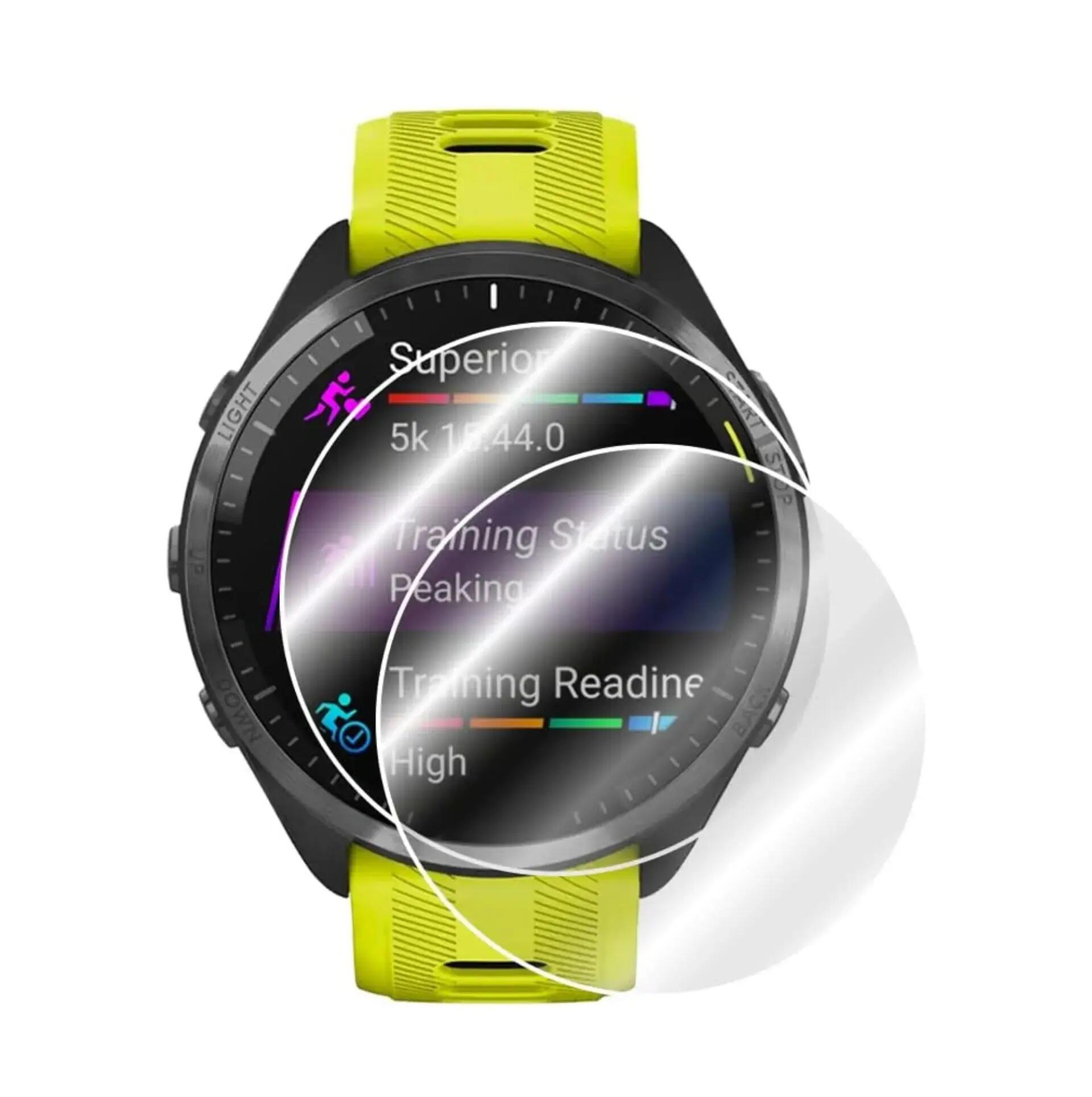 Pack protection montre Garmin Forerunner 965 - Coque TPU + 2 films hydrogel HD 3/4