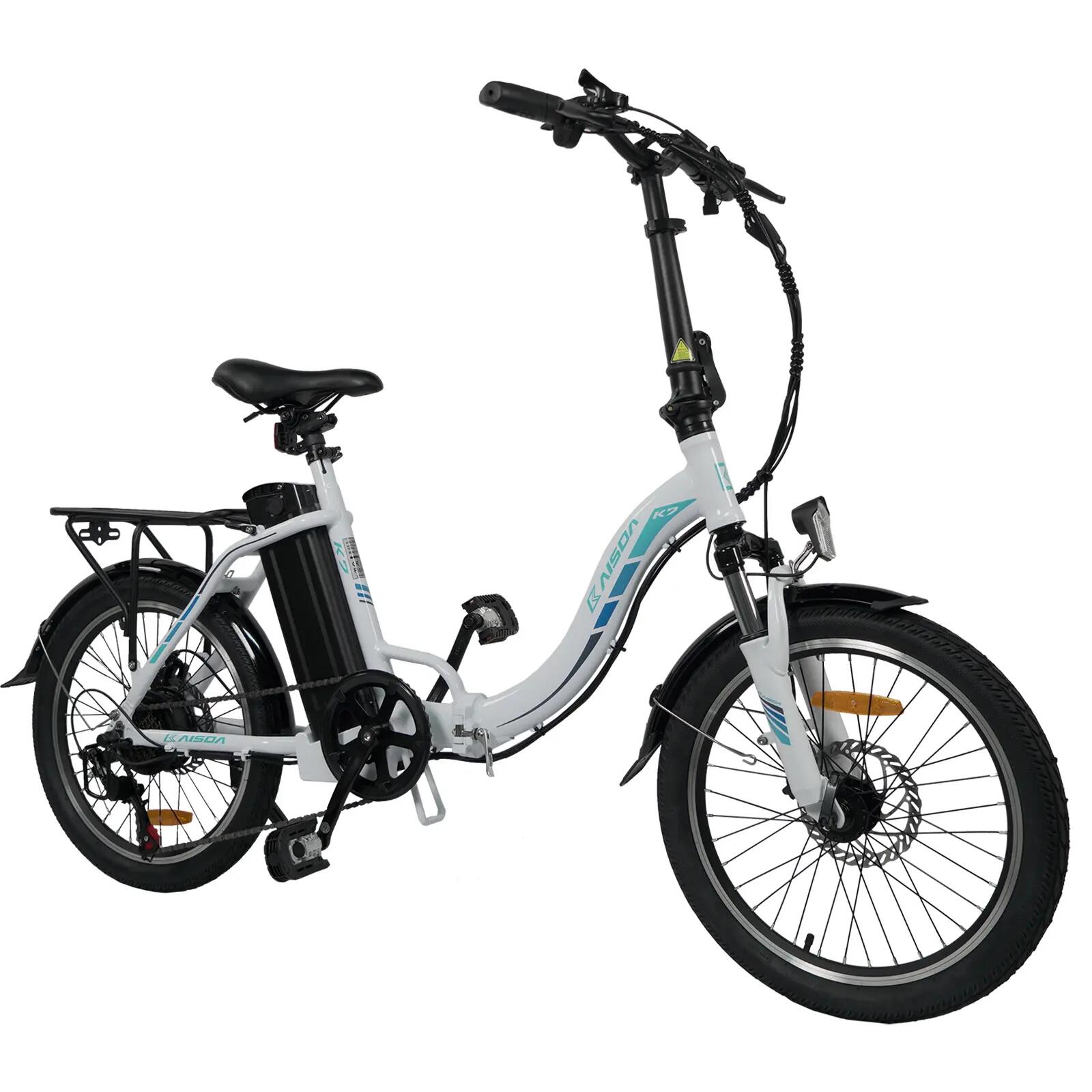 KAISDA K7 E-Bike voor dames 250W motor 36V accu 3/7