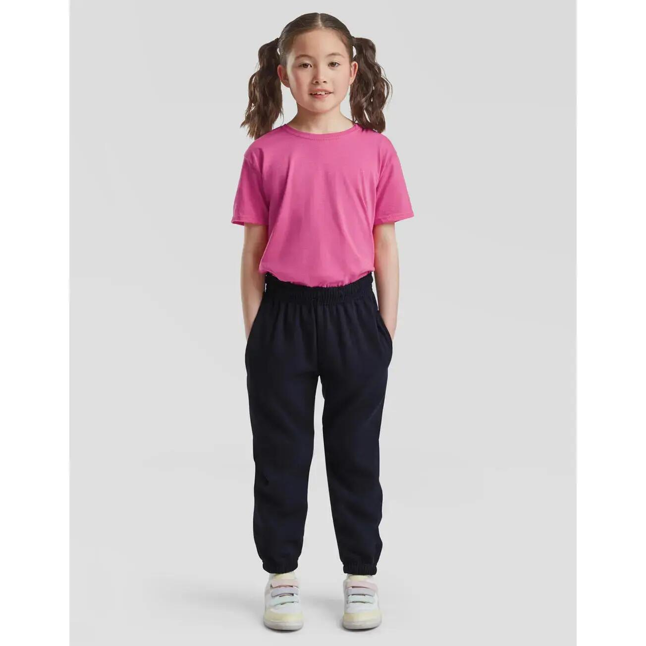 Spodnie dresowe dla dzieci Fruit of the Loom Classic Elasticated 4/4