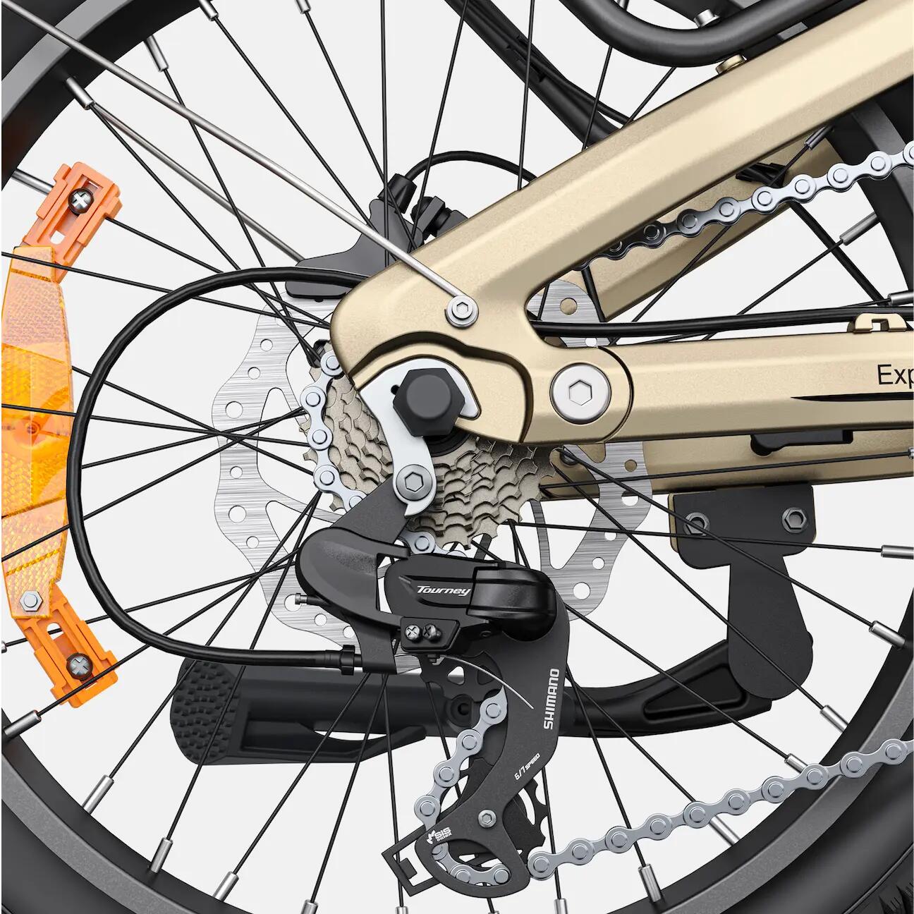 Bicicleta eléctrica para adultos ENGWE L20 3.0 PRO, impermeable IPX4. 8/15