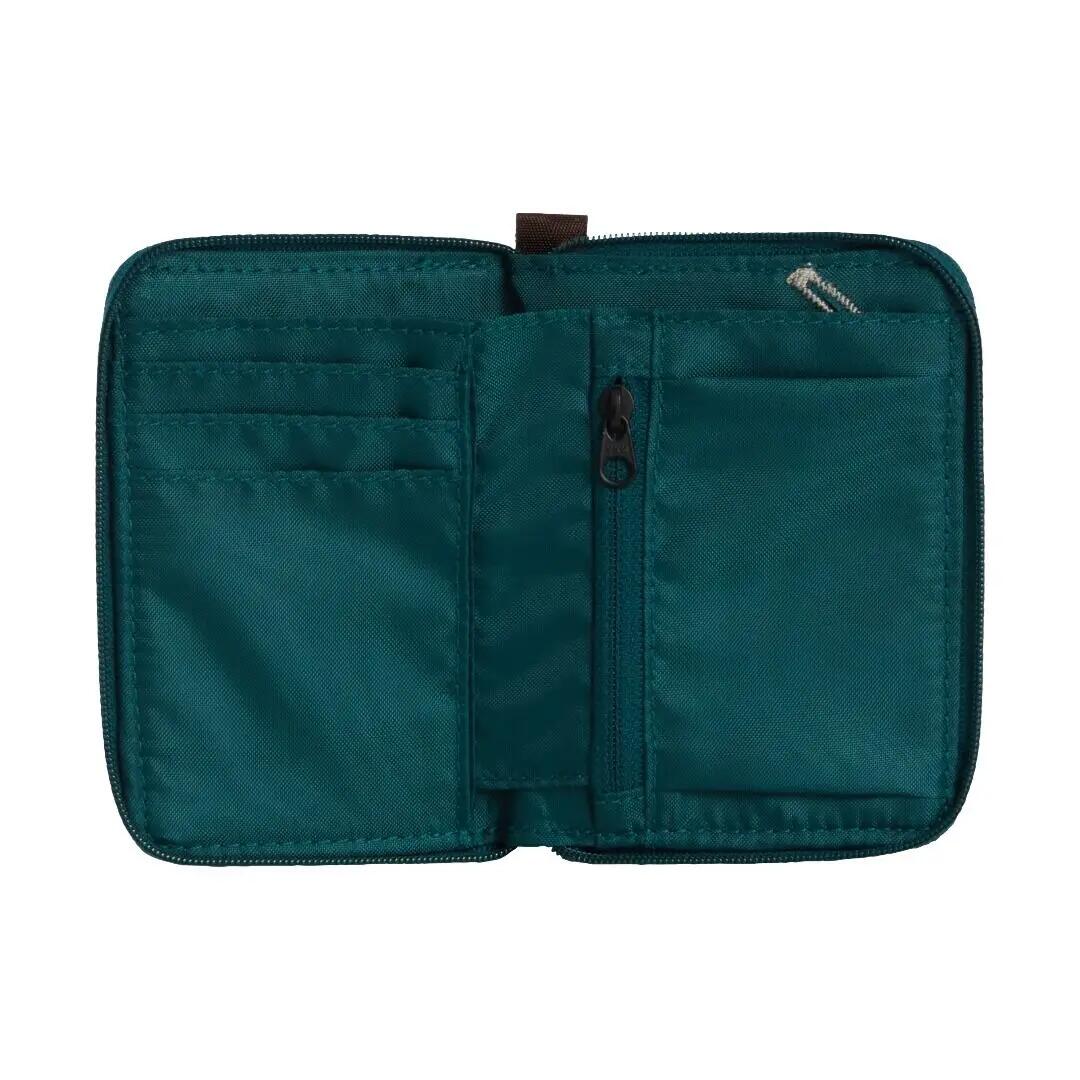 Cartera Verde The North Face Base Camp Voyager Pacific Teal Dark Chestnut Stone 3/4