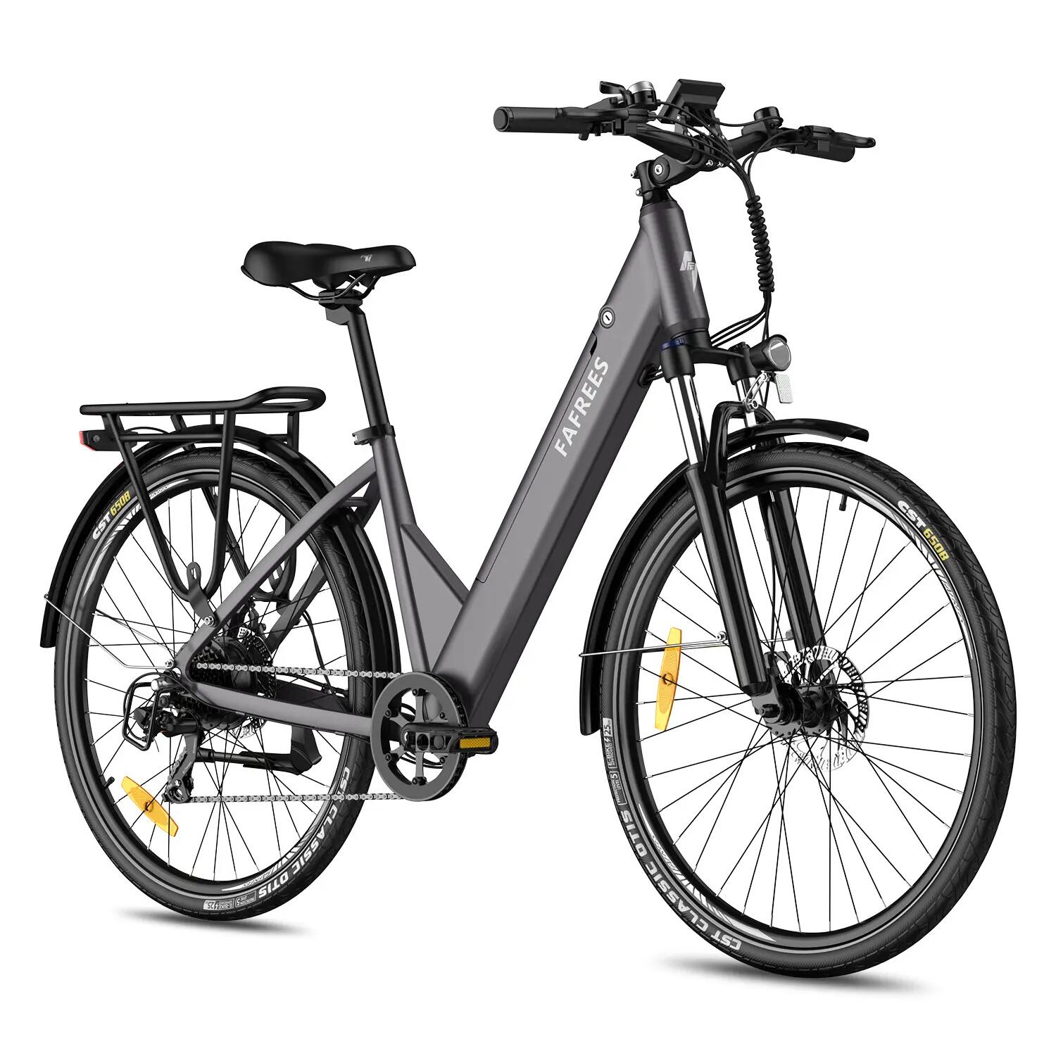 Bicicleta elétrica urbana FAFREES F28 Pro, bateria 36V 15Ah, pneus de 27,5 poleg 2/10
