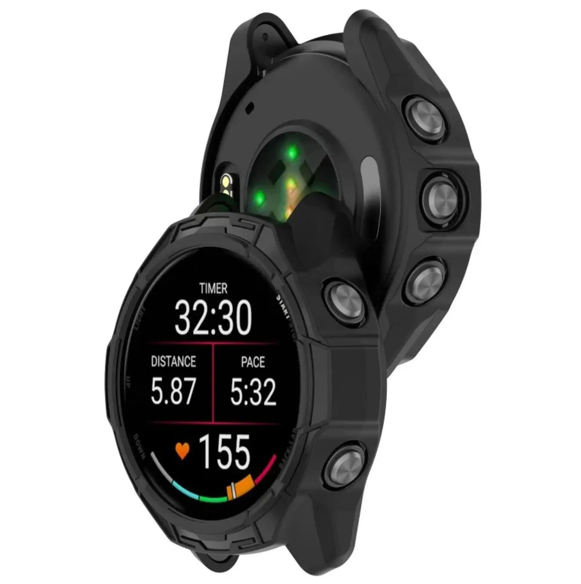 Coque de protection TPU souple pour montre Garmin Forerunner 70/170/170 Music 3/5